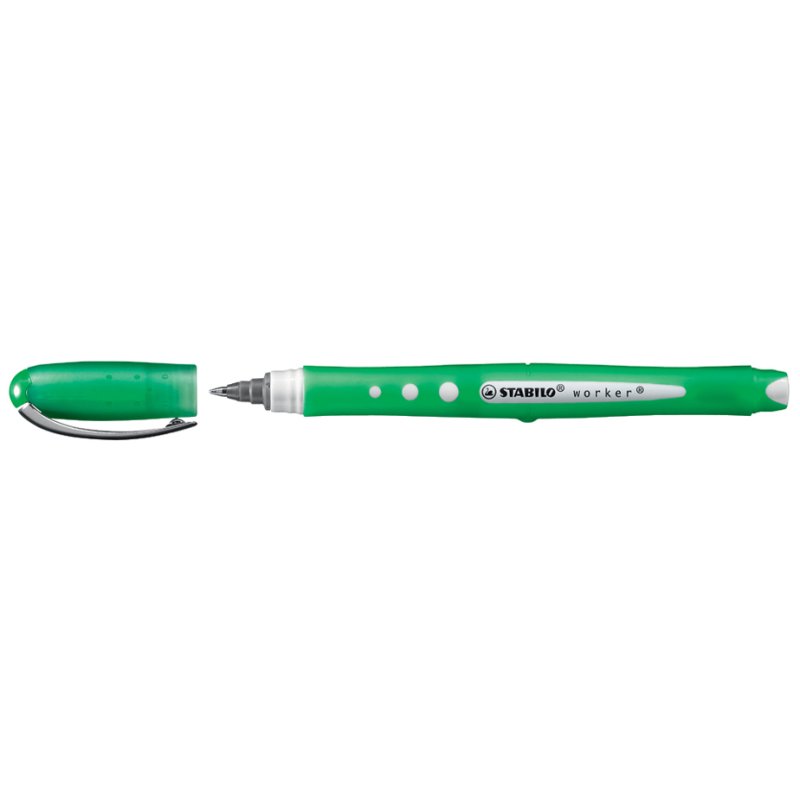STABILO rollerball Worker Colorful, noir, 0,5 mm